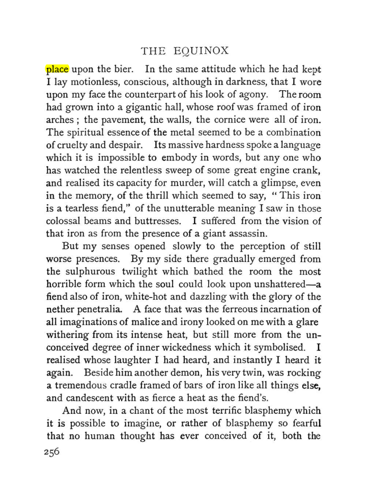 Original scan of The Equinox (Volume I, Number IV), PDF page 274
