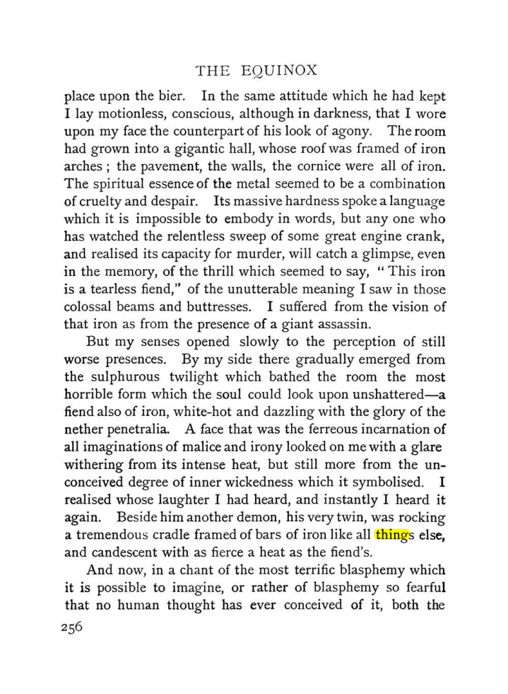 Original scan of The Equinox (Volume I, Number IV), PDF page 274