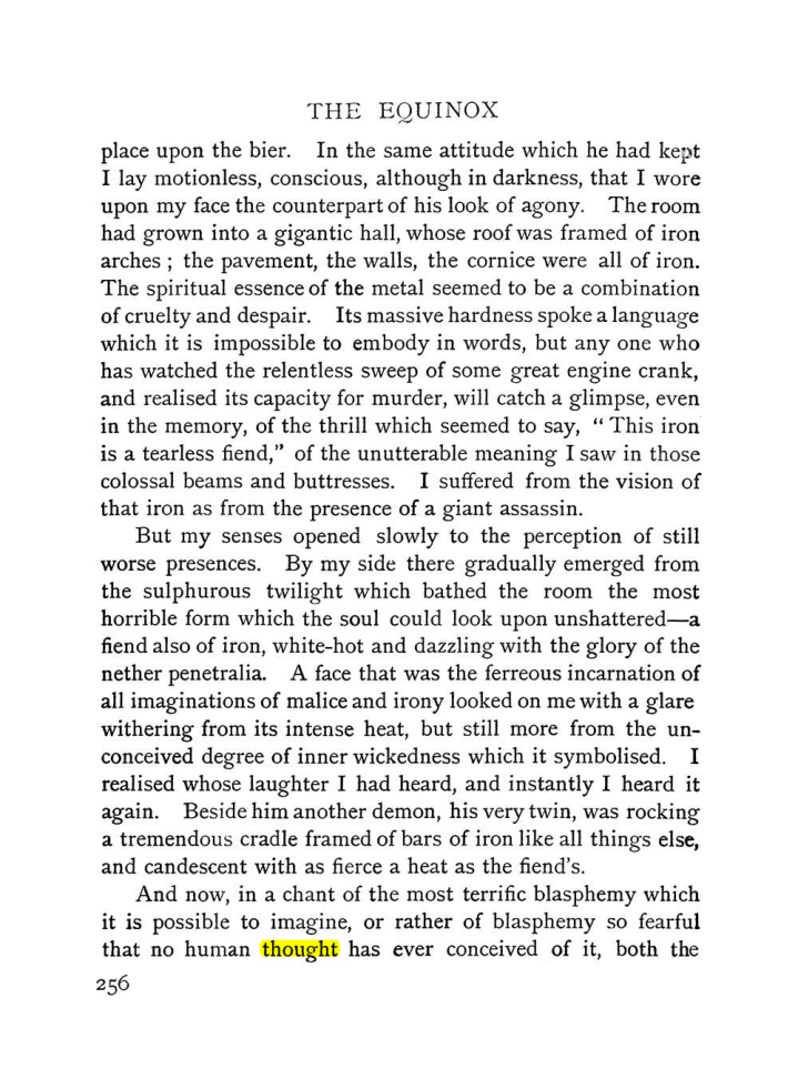Original scan of The Equinox (Volume I, Number IV), PDF page 274