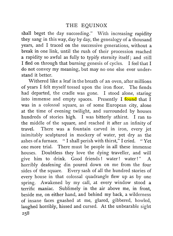Original scan of The Equinox (Volume I, Number IV), PDF page 276