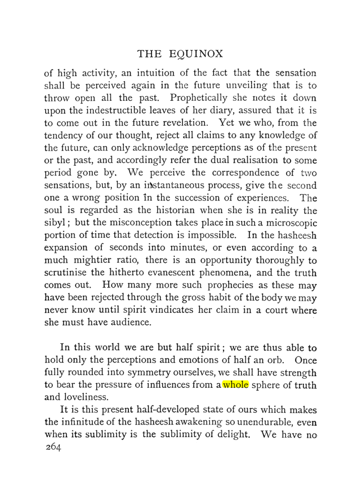 Original scan of The Equinox (Volume I, Number IV), PDF page 282