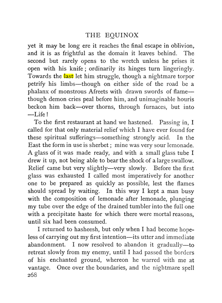 Original scan of The Equinox (Volume I, Number IV), PDF page 286