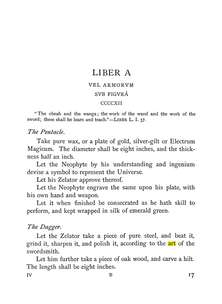 Original scan of The Equinox (Volume I, Number IV), PDF page 29