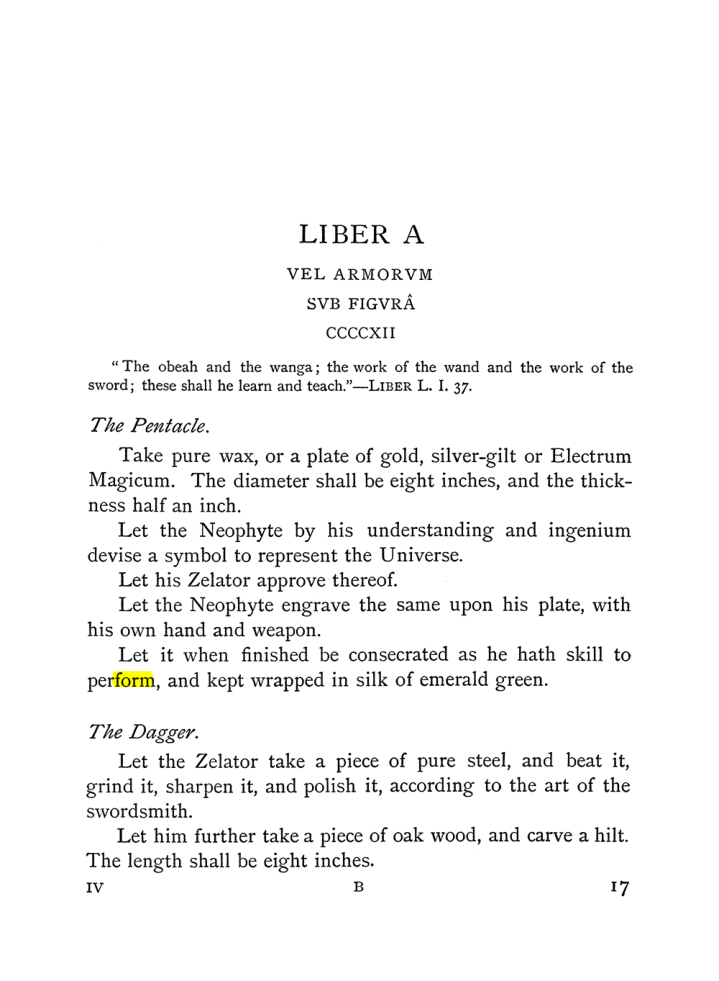 Original scan of The Equinox (Volume I, Number IV), PDF page 29