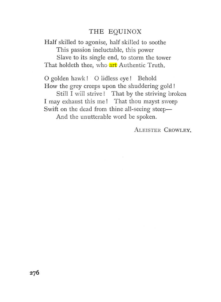 Original scan of The Equinox (Volume I, Number IV), PDF page 294
