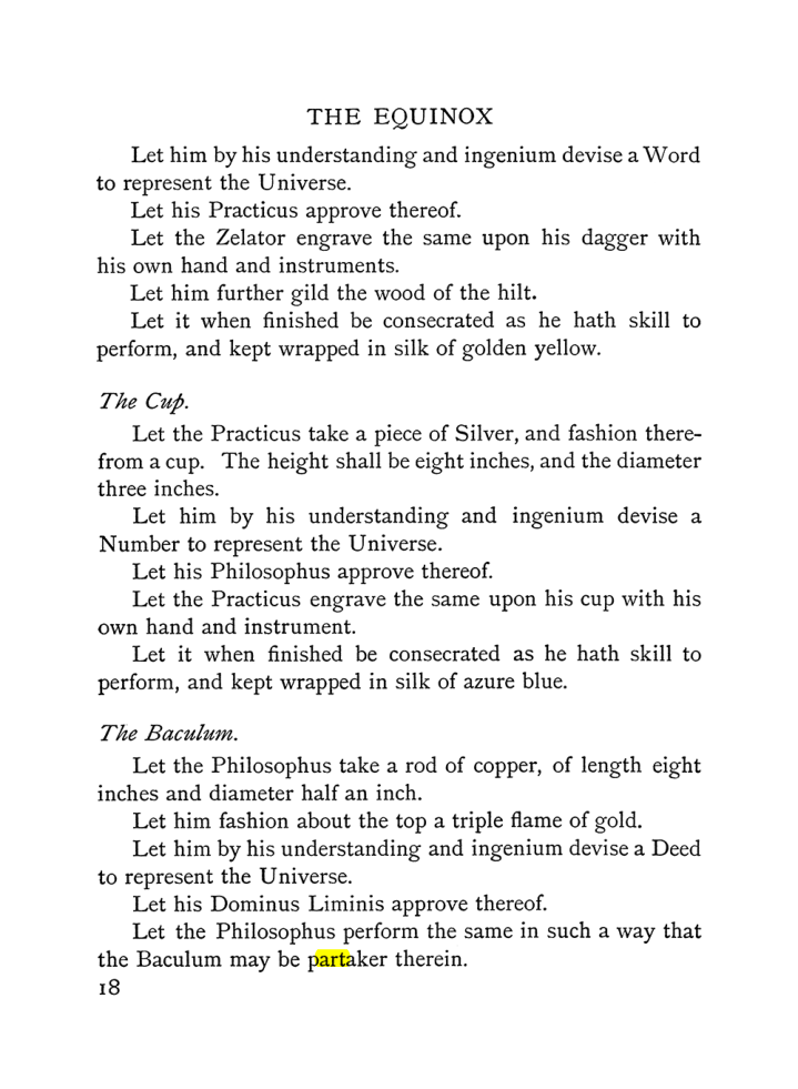 Original scan of The Equinox (Volume I, Number IV), PDF page 30