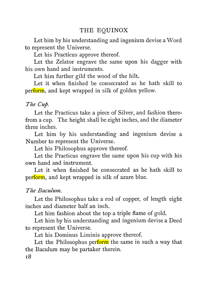 Original scan of The Equinox (Volume I, Number IV), PDF page 30