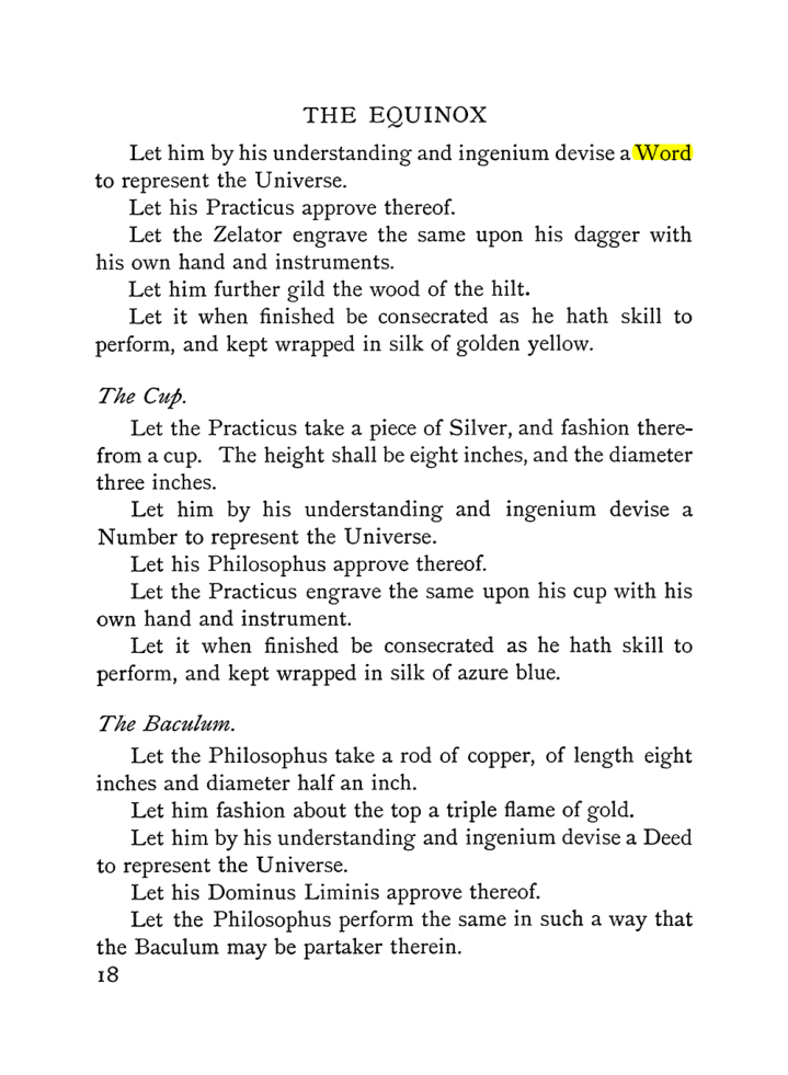 Original scan of The Equinox (Volume I, Number IV), PDF page 30