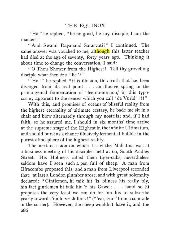 Original scan of The Equinox (Volume I, Number IV), PDF page 304