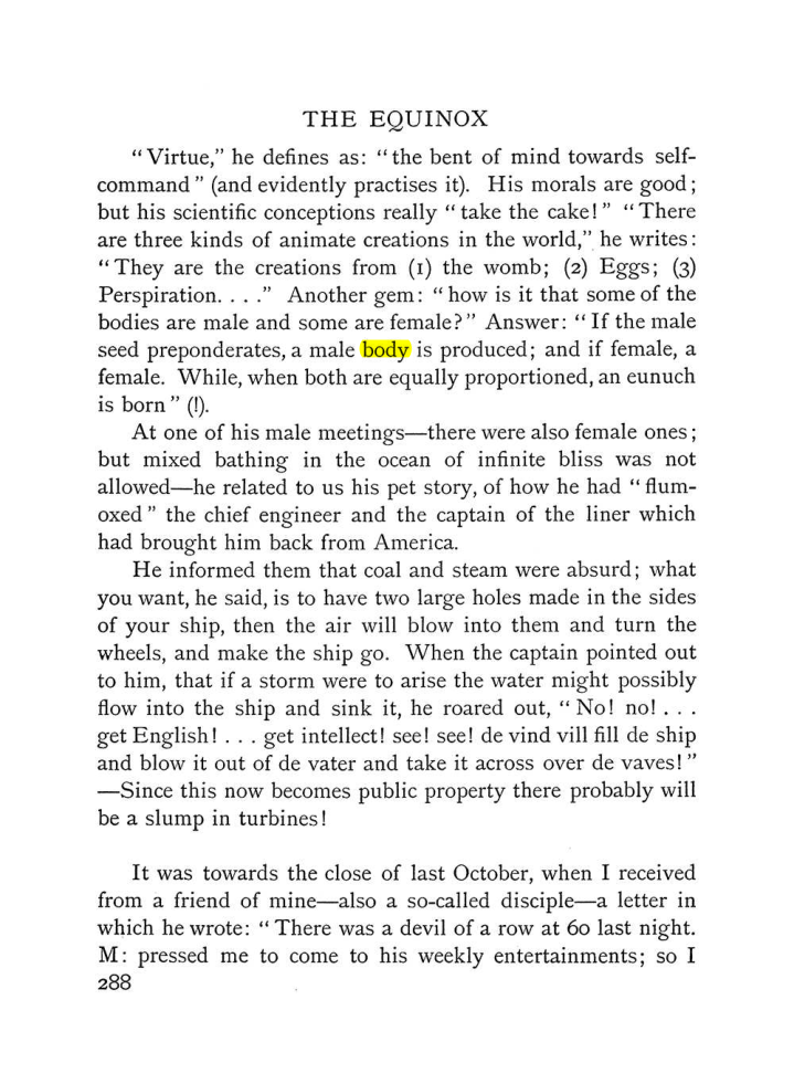 Original scan of The Equinox (Volume I, Number IV), PDF page 306