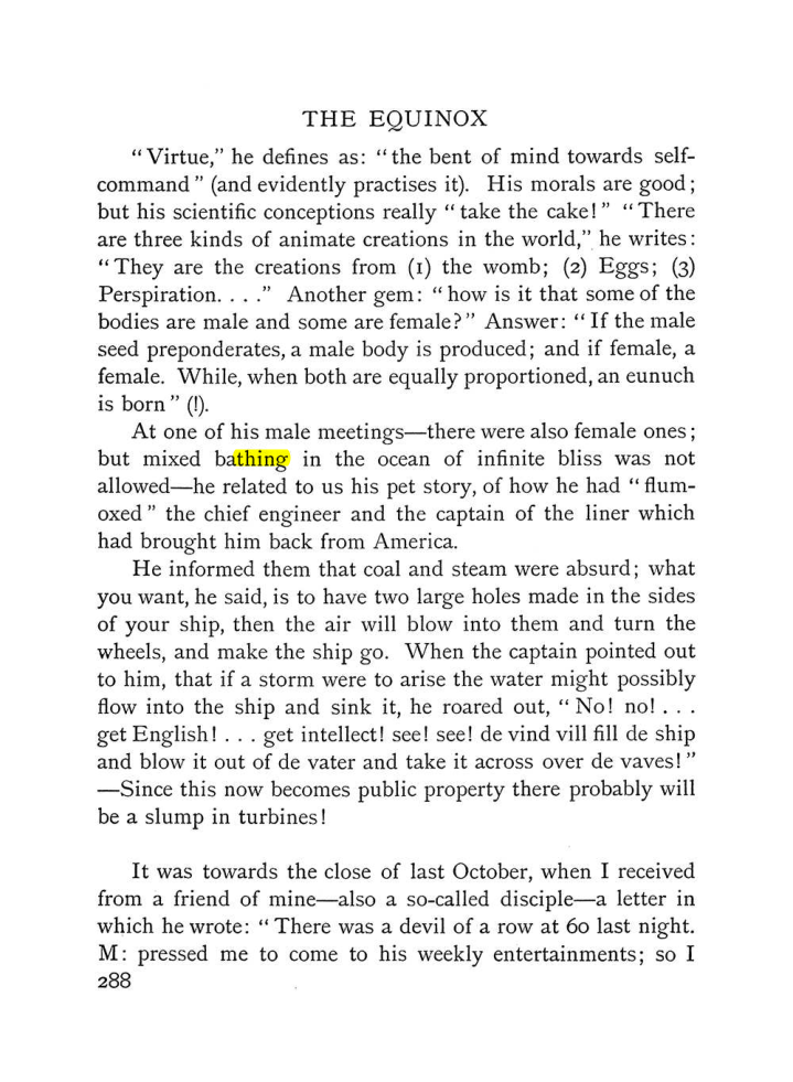 Original scan of The Equinox (Volume I, Number IV), PDF page 306