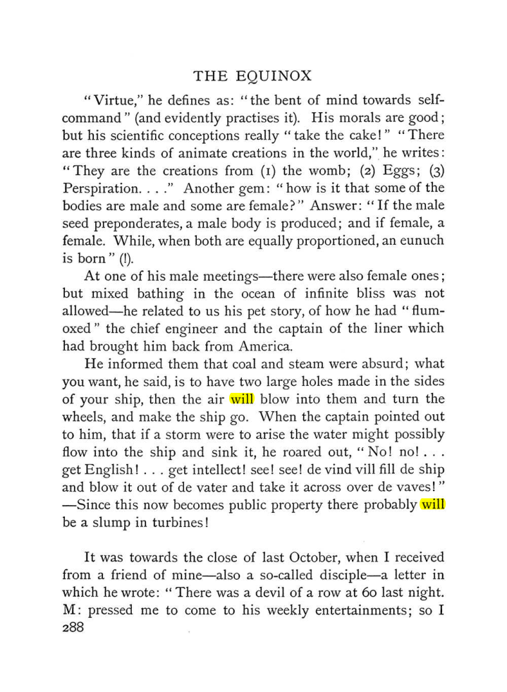 Original scan of The Equinox (Volume I, Number IV), PDF page 306