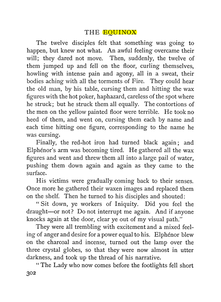 Original scan of The Equinox (Volume I, Number IV), PDF page 320