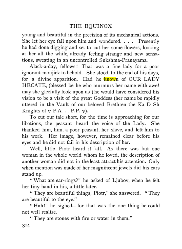 Original scan of The Equinox (Volume I, Number IV), PDF page 322
