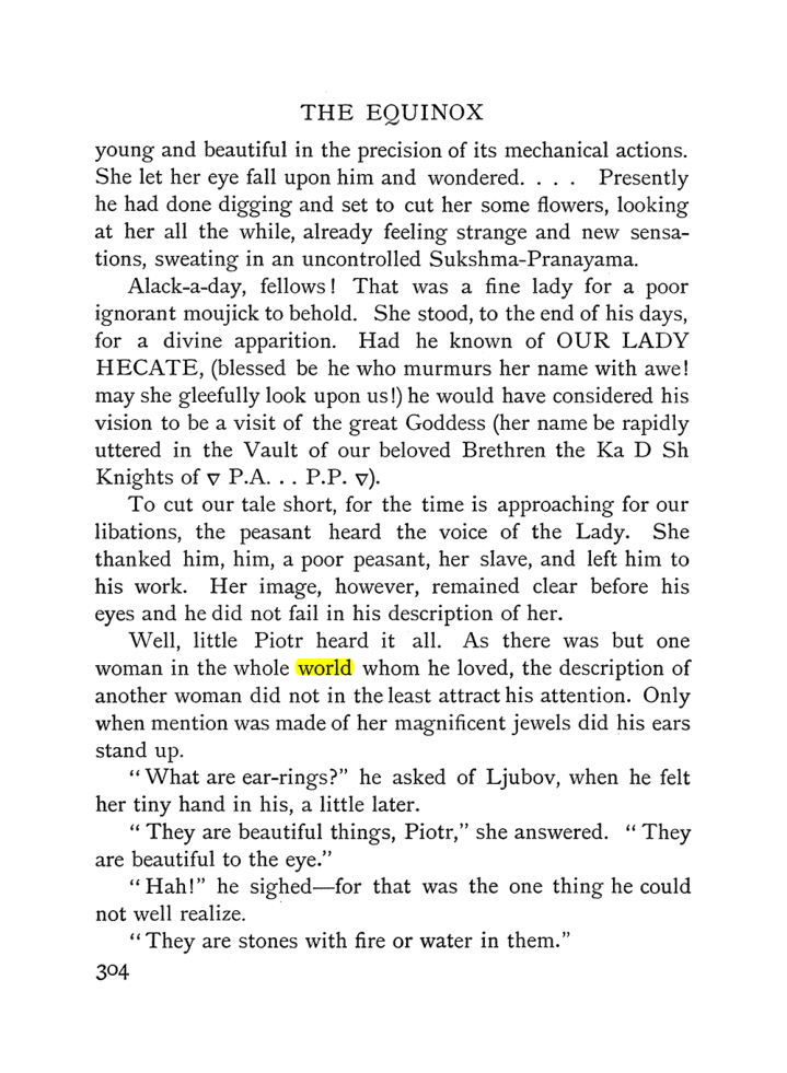 Original scan of The Equinox (Volume I, Number IV), PDF page 322