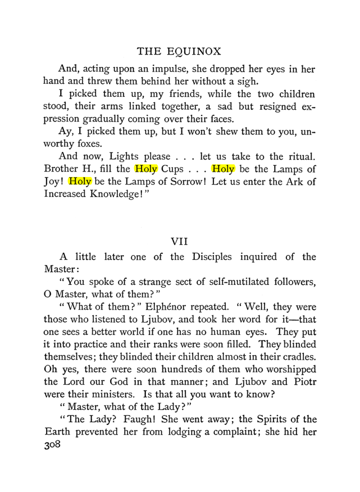 Original scan of The Equinox (Volume I, Number IV), PDF page 326