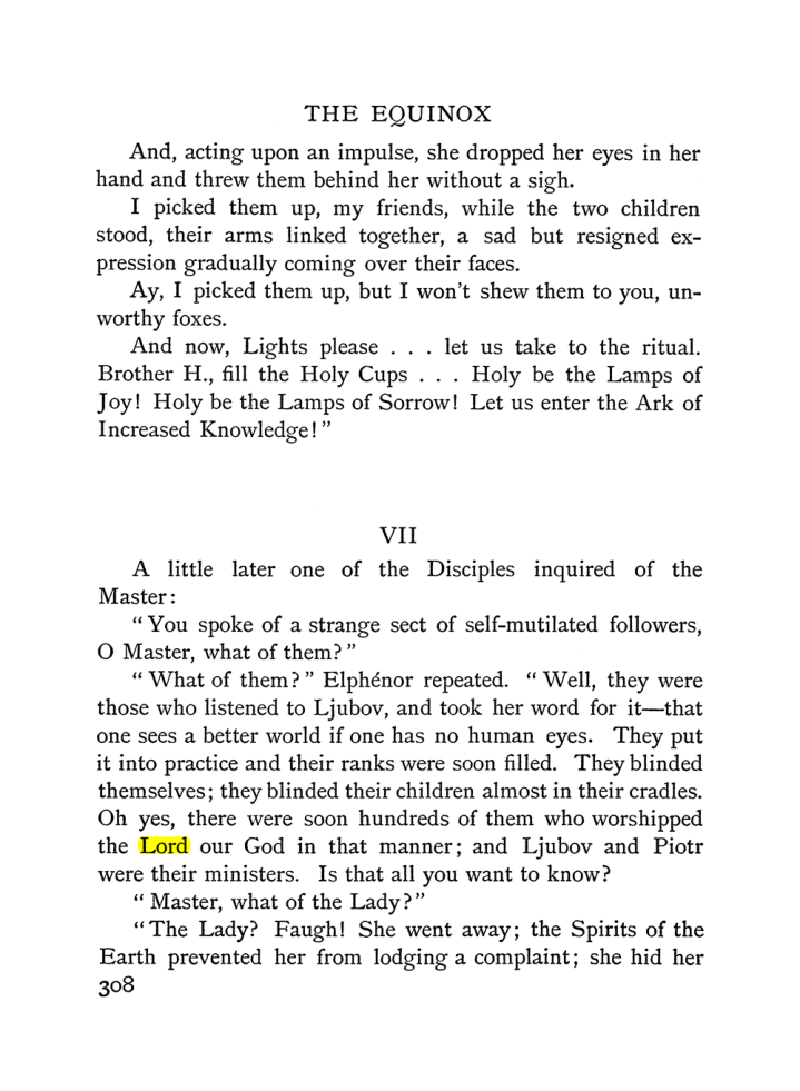 Original scan of The Equinox (Volume I, Number IV), PDF page 326