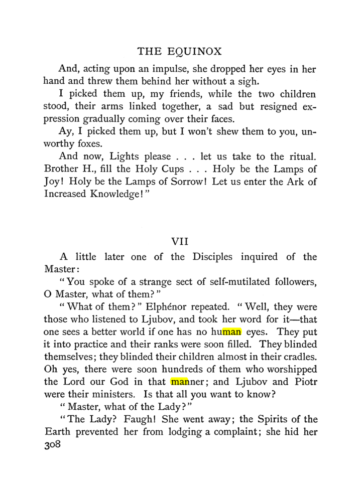Original scan of The Equinox (Volume I, Number IV), PDF page 326