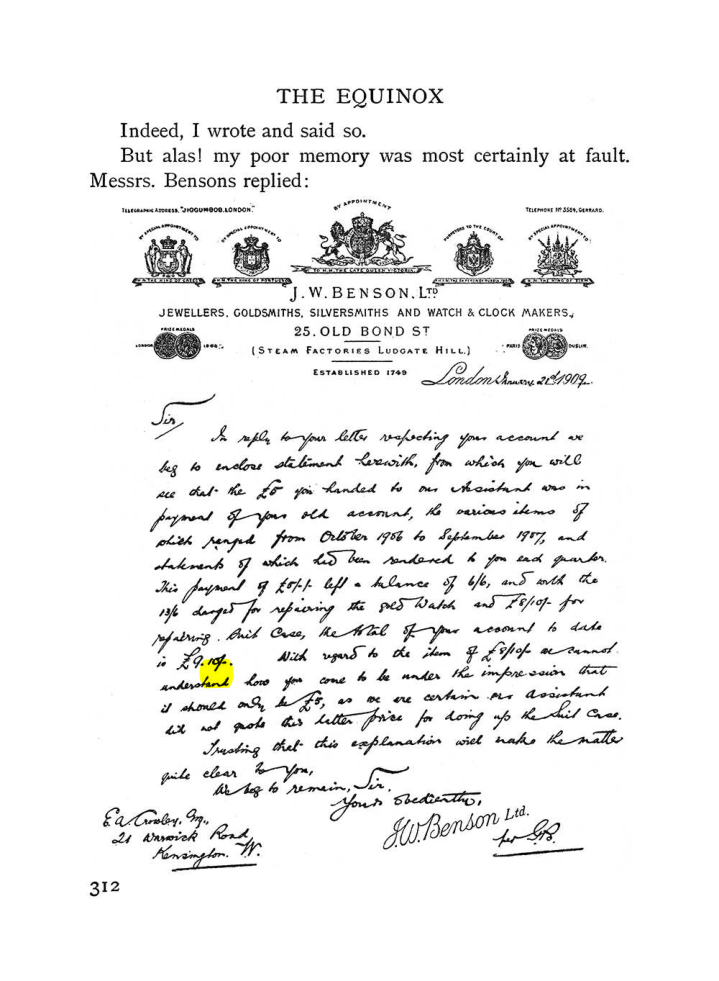 Original scan of The Equinox (Volume I, Number IV), PDF page 330