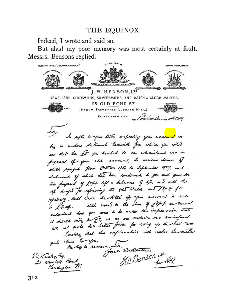 Original scan of The Equinox (Volume I, Number IV), PDF page 330