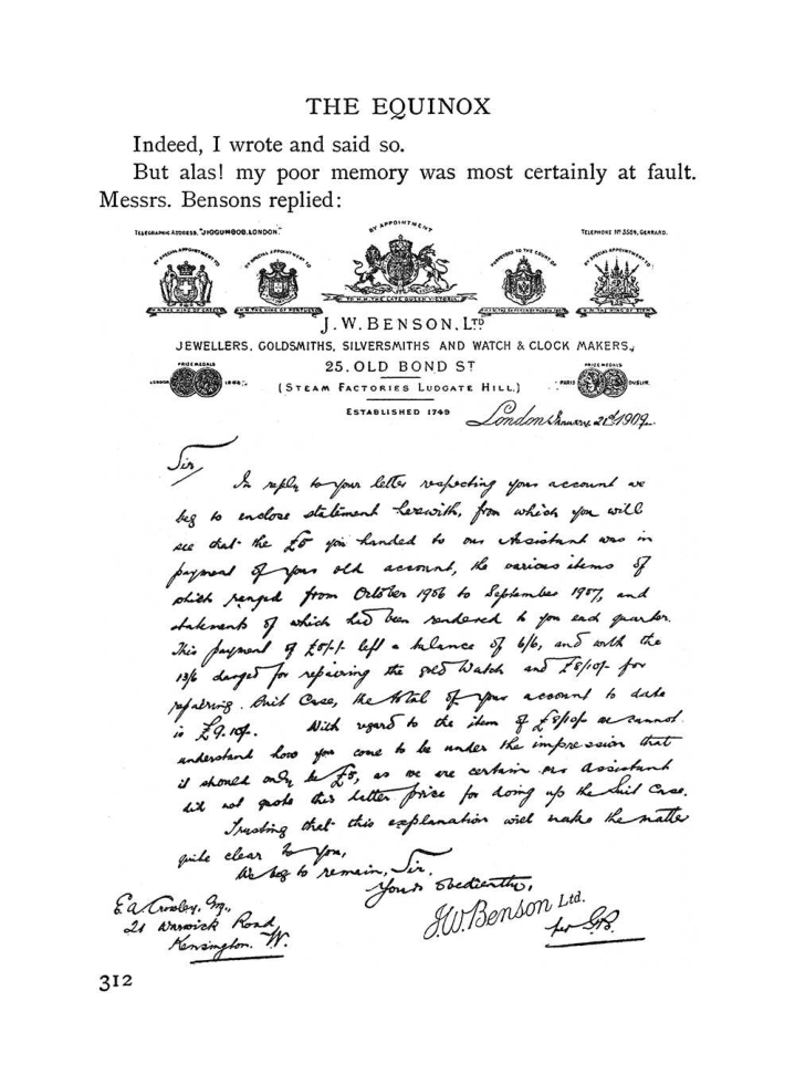 Original scan of The Equinox (Volume I, Number IV), PDF page 330