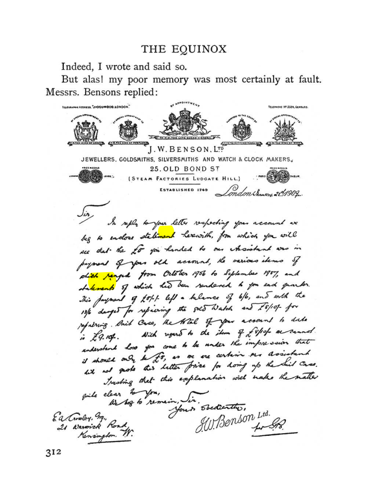 Original scan of The Equinox (Volume I, Number IV), PDF page 330