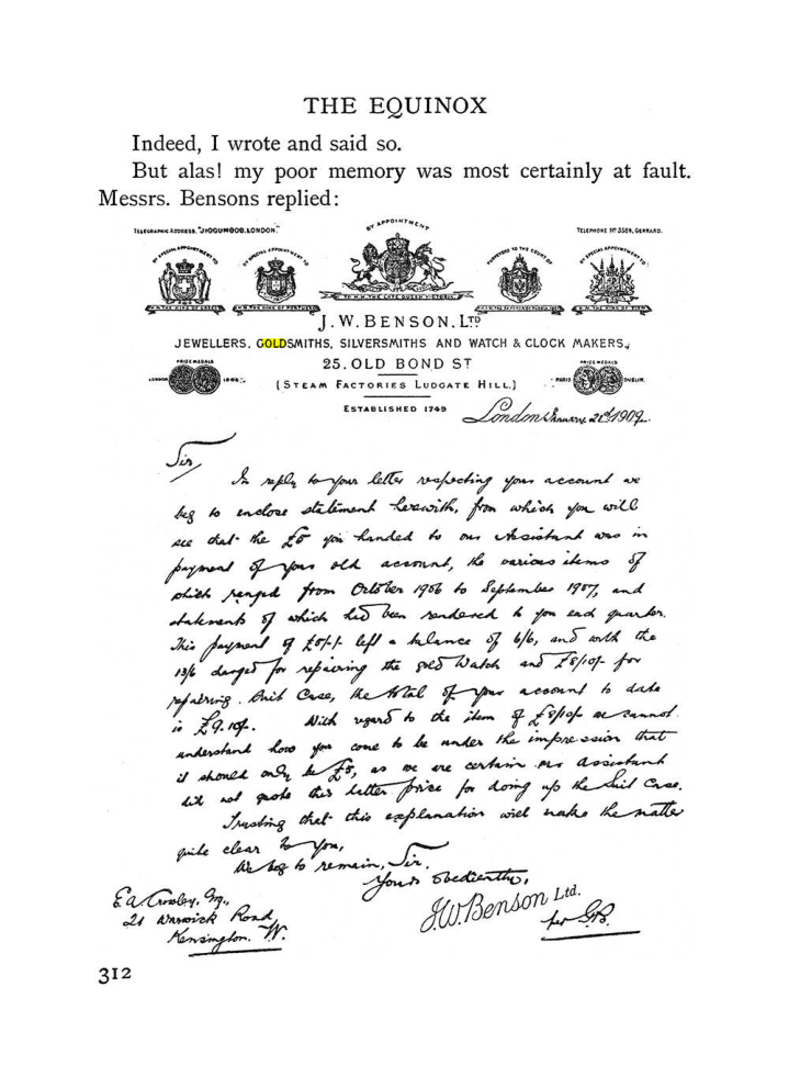 Original scan of The Equinox (Volume I, Number IV), PDF page 330
