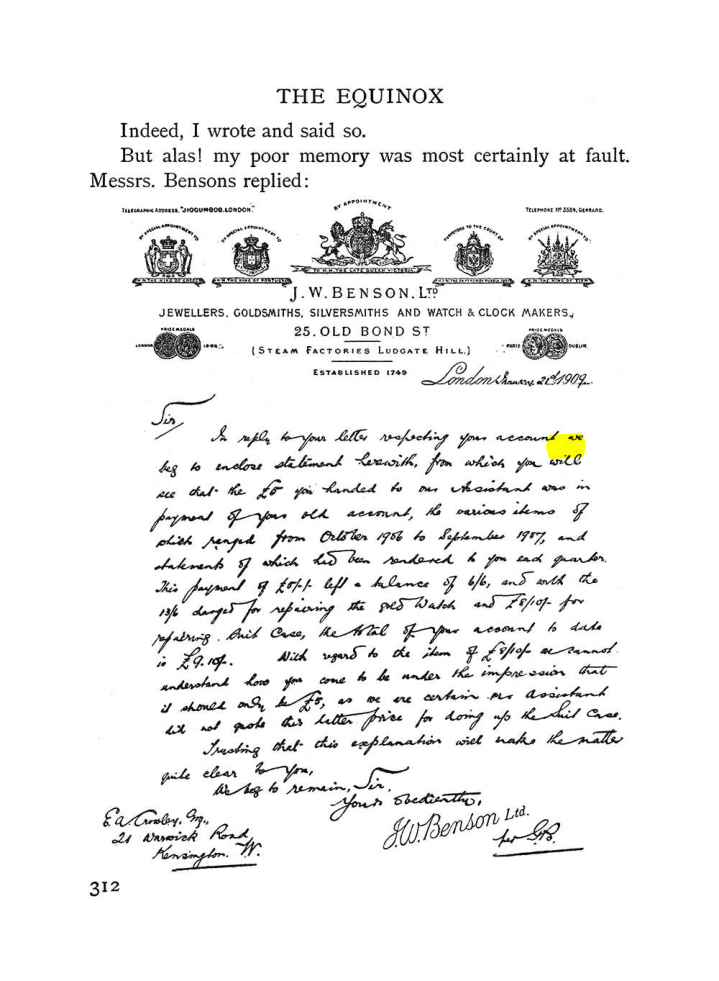 Original scan of The Equinox (Volume I, Number IV), PDF page 330