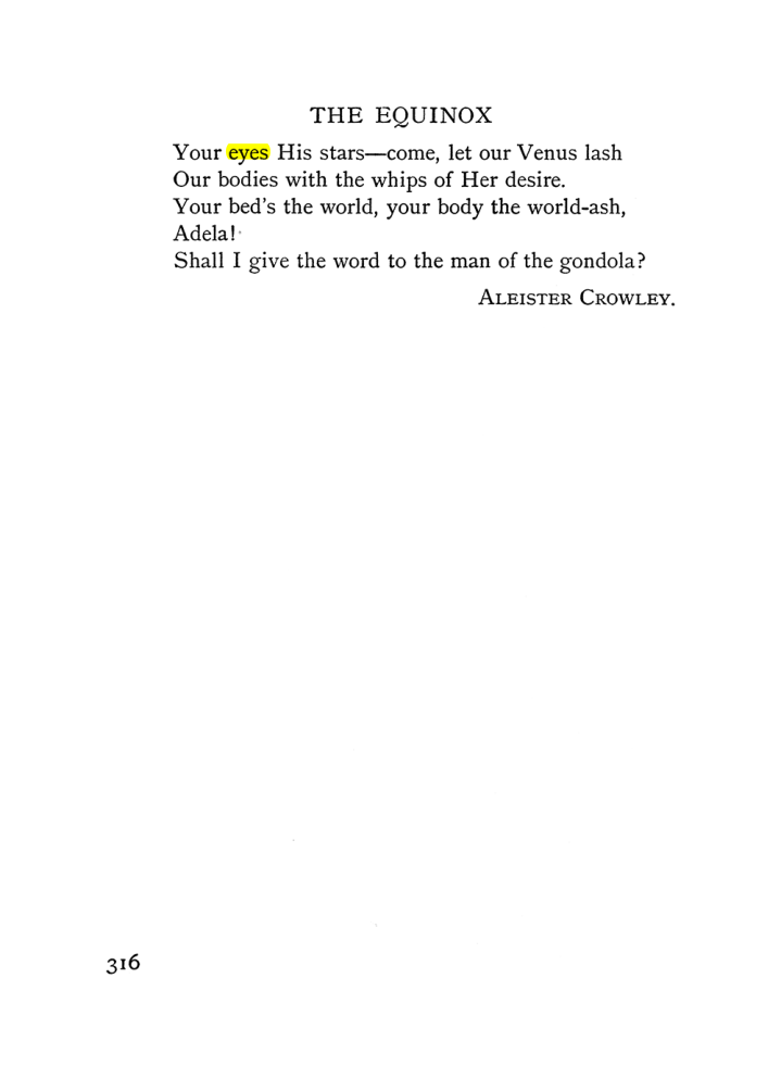 Original scan of The Equinox (Volume I, Number IV), PDF page 334