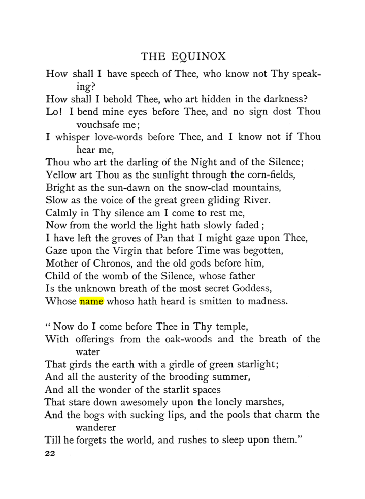 Original scan of The Equinox (Volume I, Number IV), PDF page 34