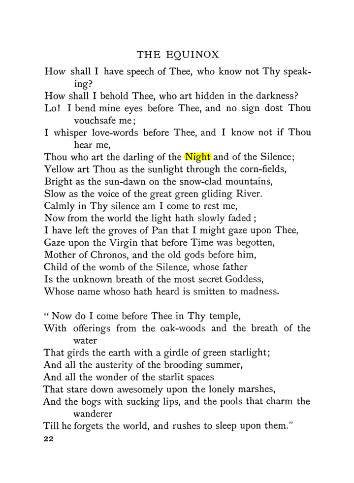 Original scan of The Equinox (Volume I, Number IV), PDF page 34