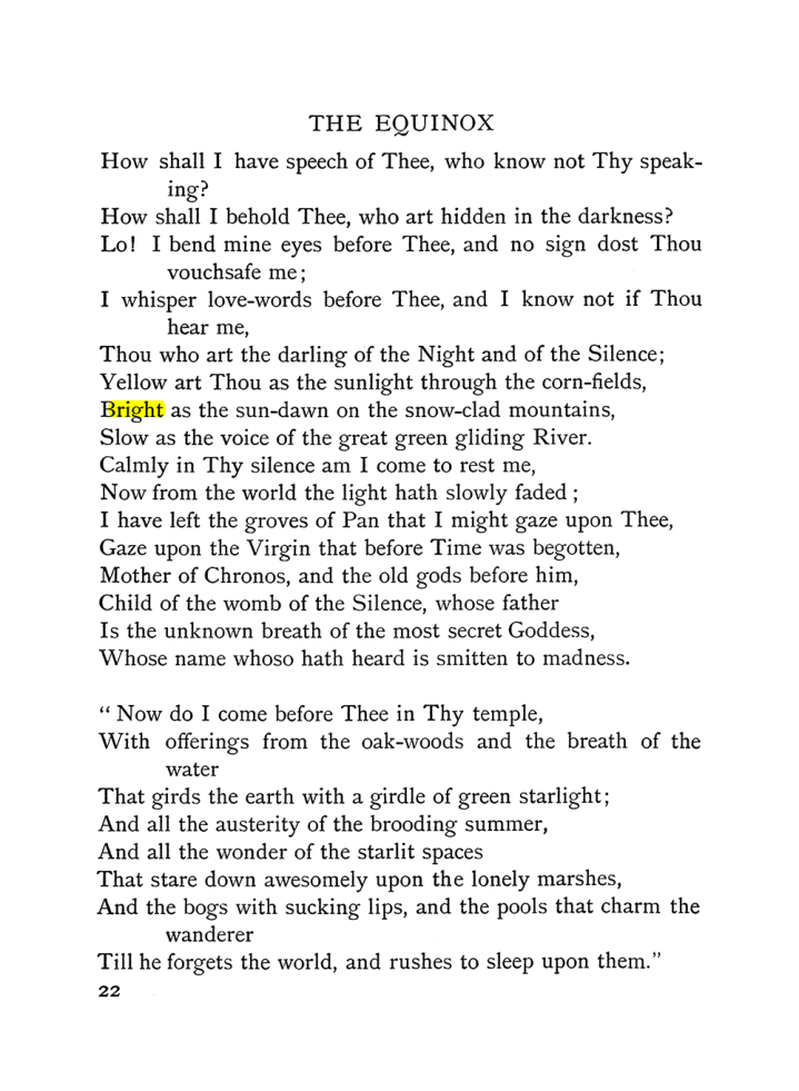 Original scan of The Equinox (Volume I, Number IV), PDF page 34