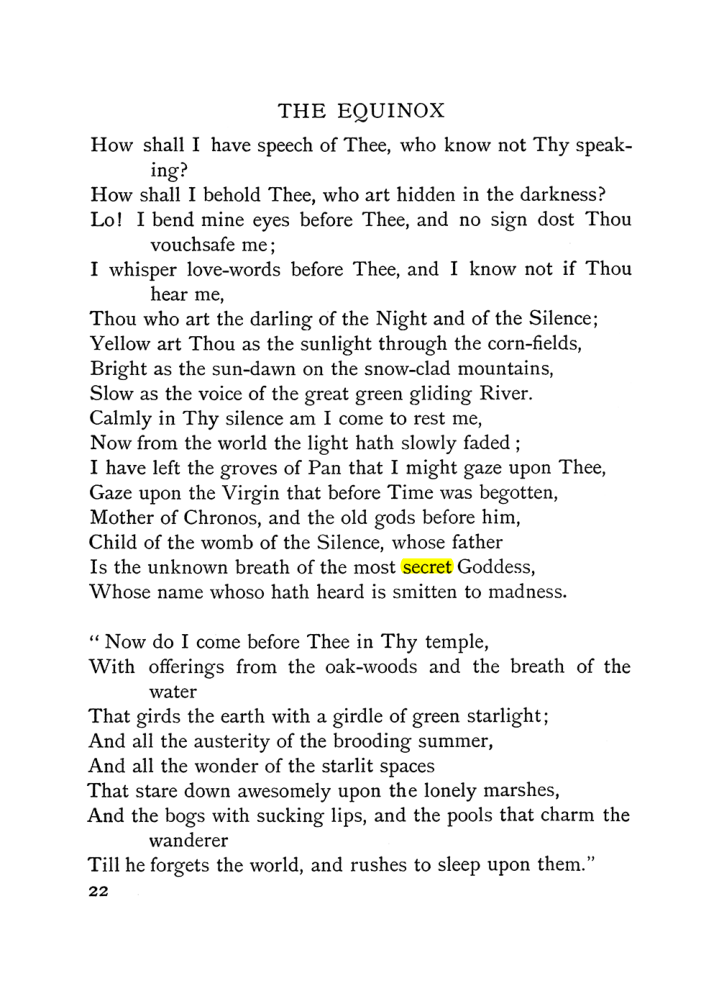Original scan of The Equinox (Volume I, Number IV), PDF page 34