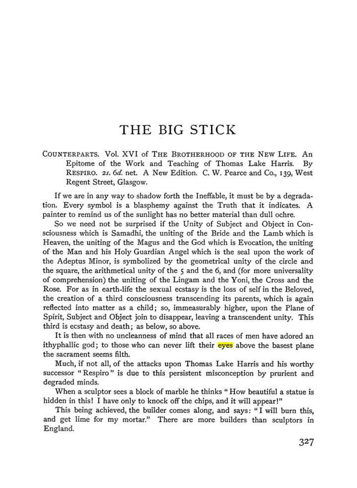Original scan of The Equinox (Volume I, Number IV), PDF page 345