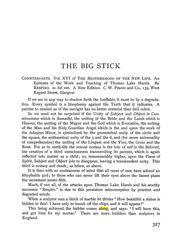 Original scan of The Equinox (Volume I, Number IV), PDF page 345