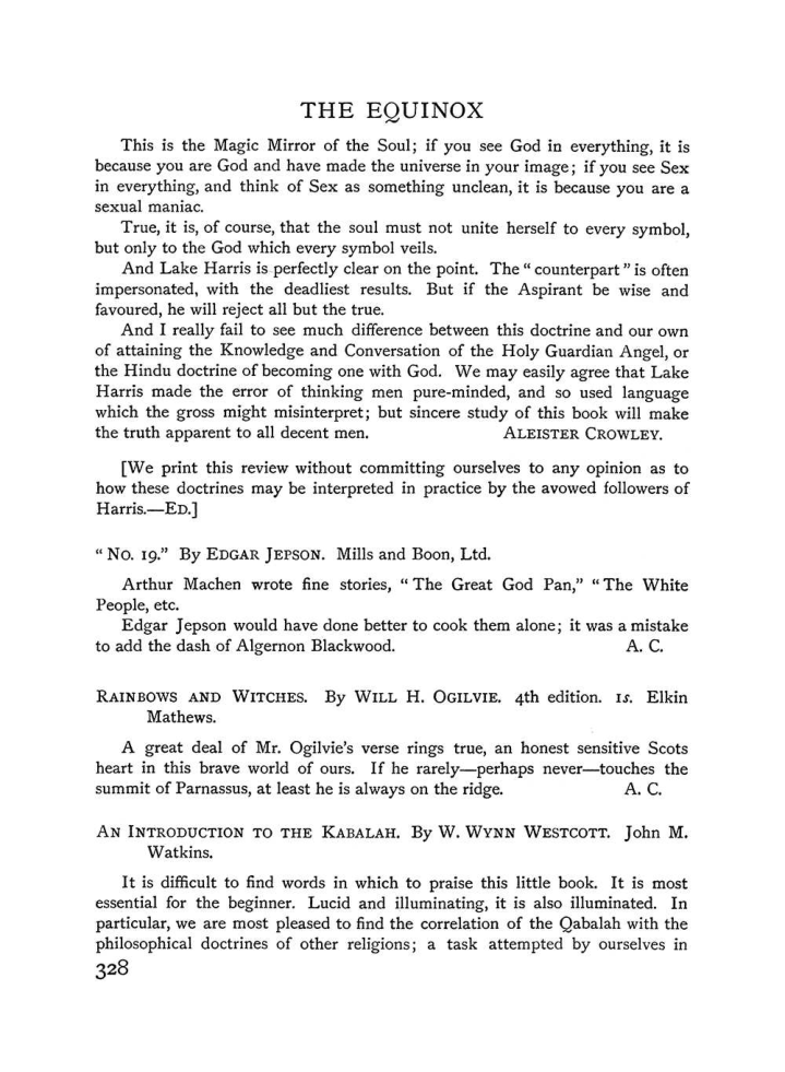 Original scan of The Equinox (Volume I, Number IV), PDF page 346