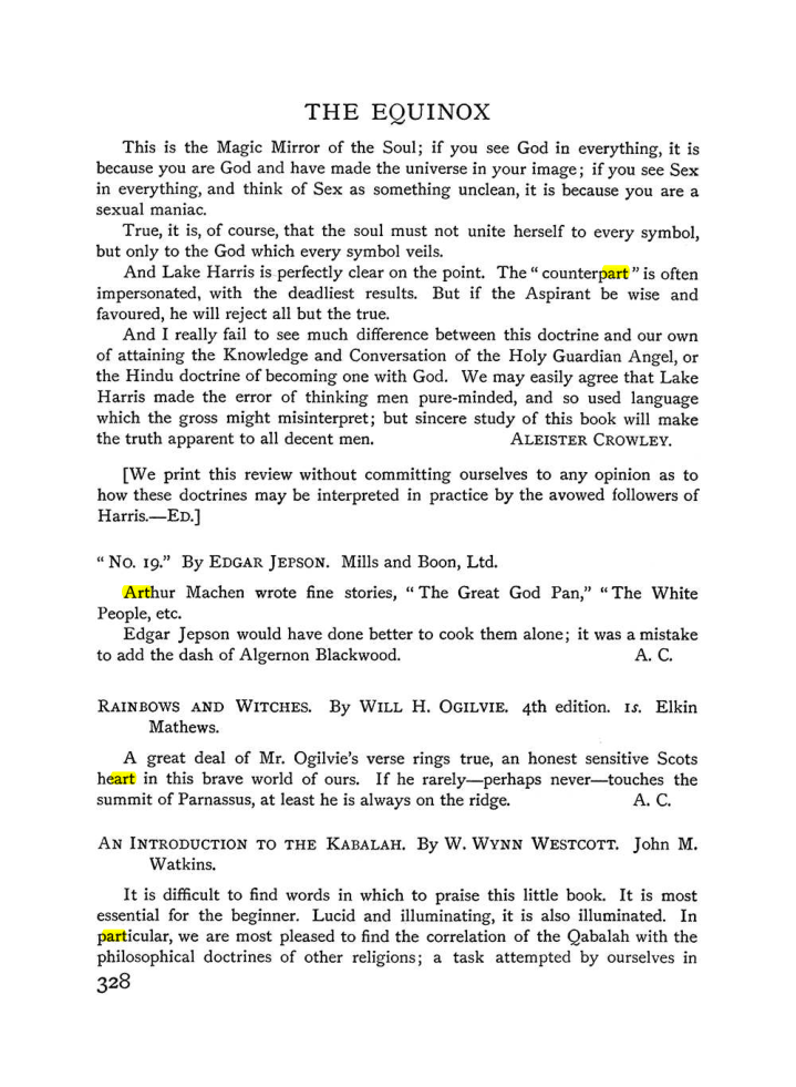 Original scan of The Equinox (Volume I, Number IV), PDF page 346