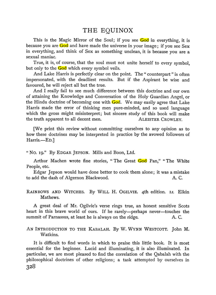 Original scan of The Equinox (Volume I, Number IV), PDF page 346