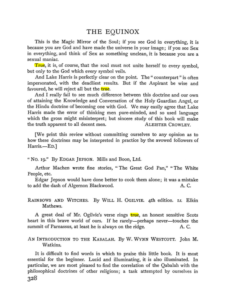 Original scan of The Equinox (Volume I, Number IV), PDF page 346