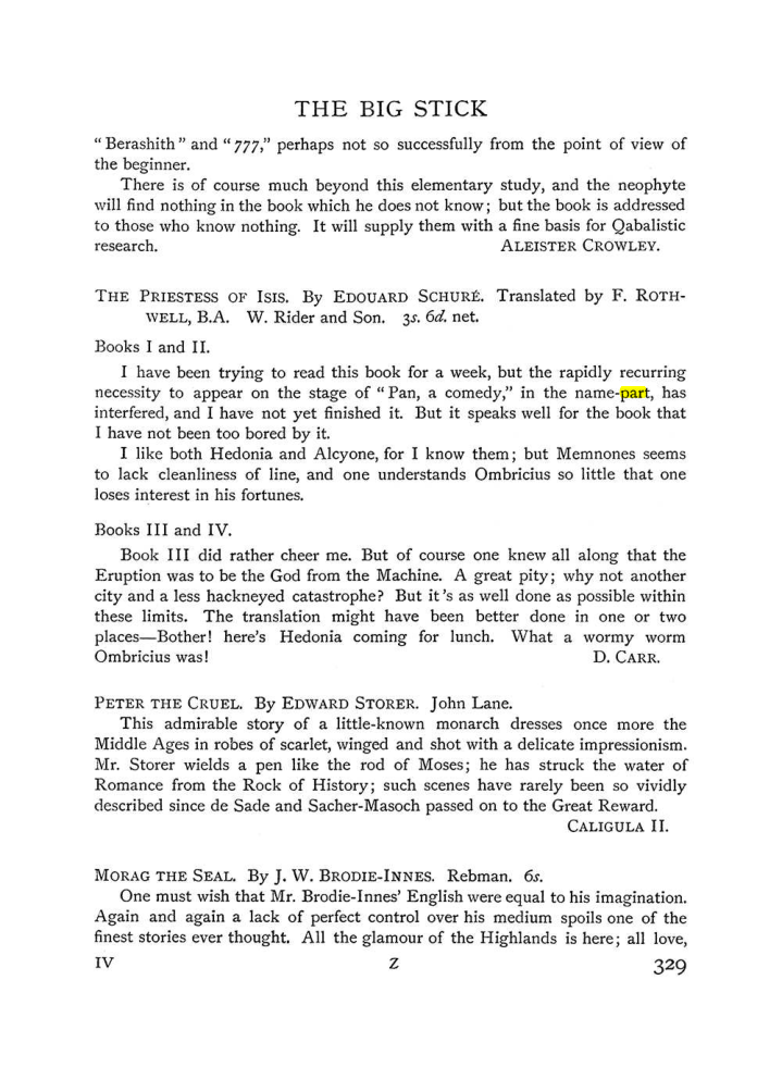 Original scan of The Equinox (Volume I, Number IV), PDF page 347