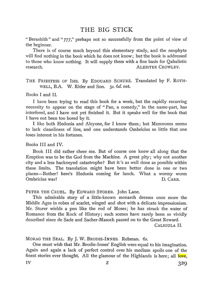 Original scan of The Equinox (Volume I, Number IV), PDF page 347
