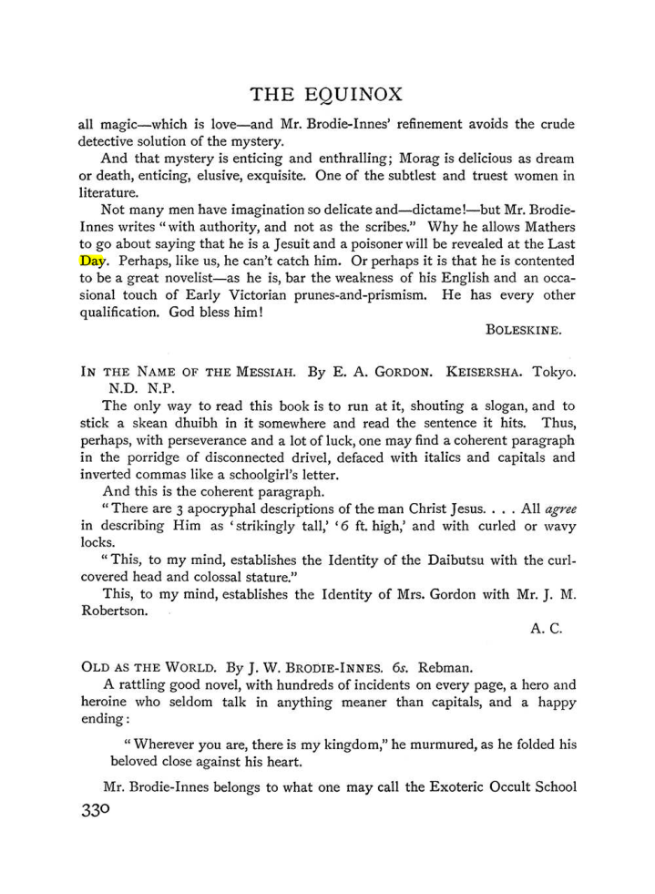 Original scan of The Equinox (Volume I, Number IV), PDF page 348