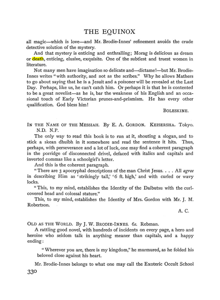 Original scan of The Equinox (Volume I, Number IV), PDF page 348