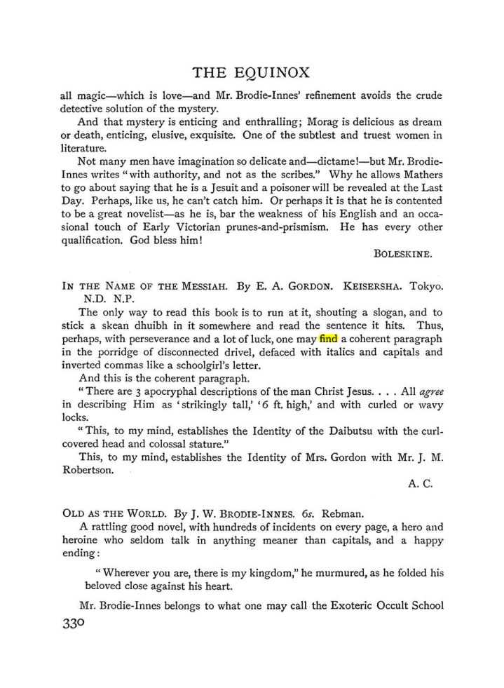 Original scan of The Equinox (Volume I, Number IV), PDF page 348