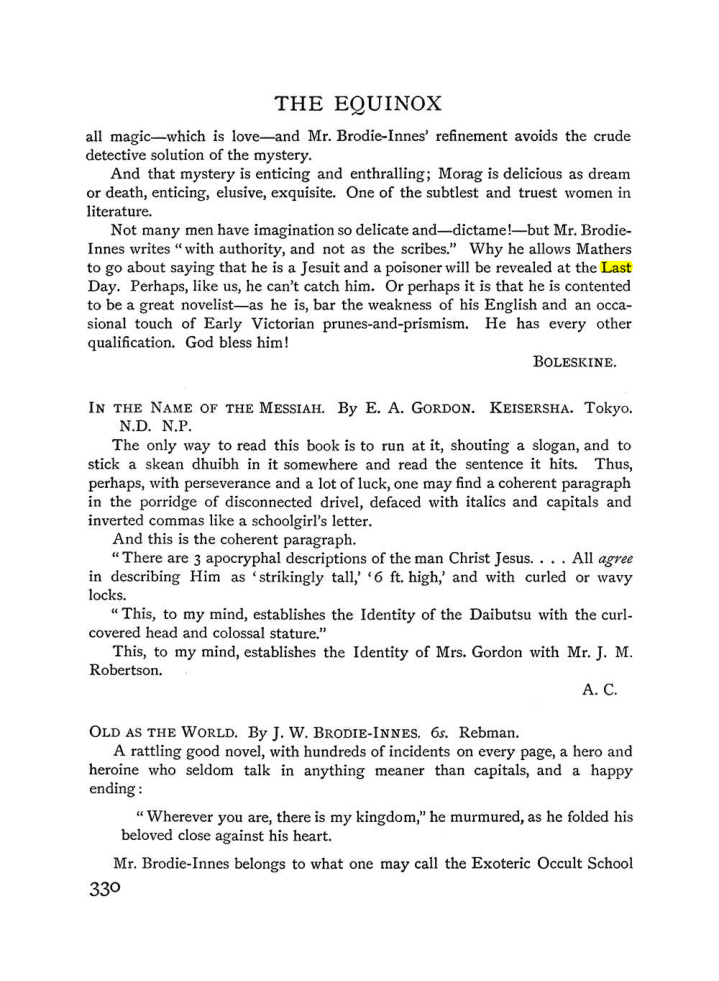 Original scan of The Equinox (Volume I, Number IV), PDF page 348