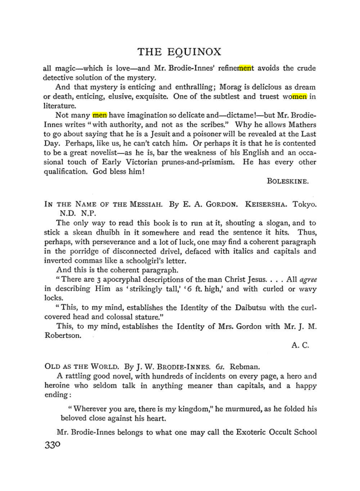 Original scan of The Equinox (Volume I, Number IV), PDF page 348