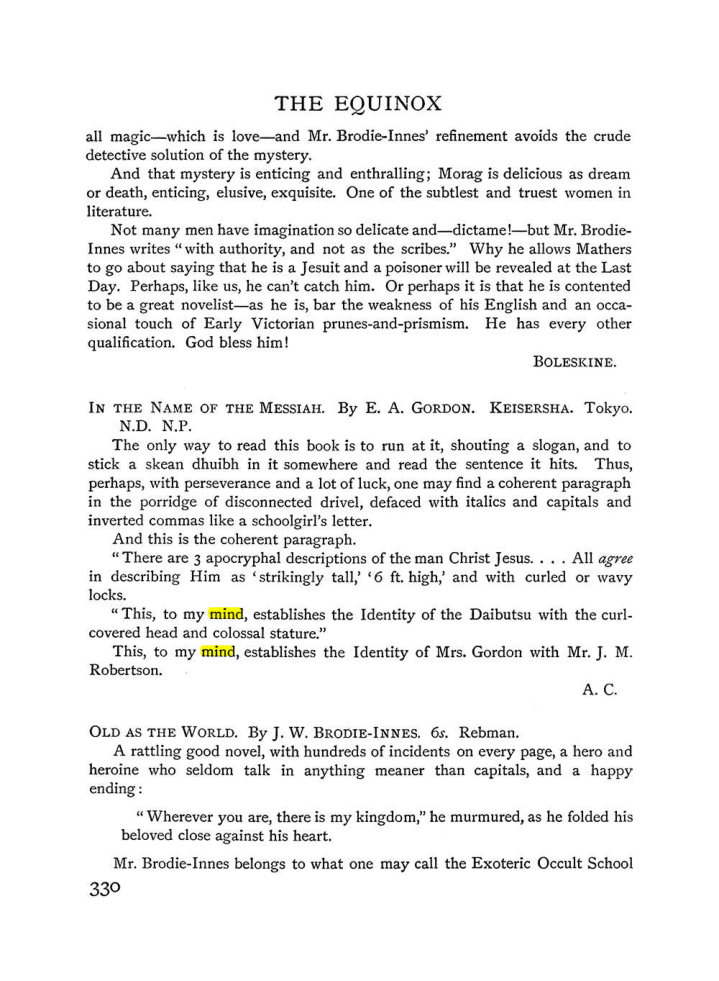 Original scan of The Equinox (Volume I, Number IV), PDF page 348