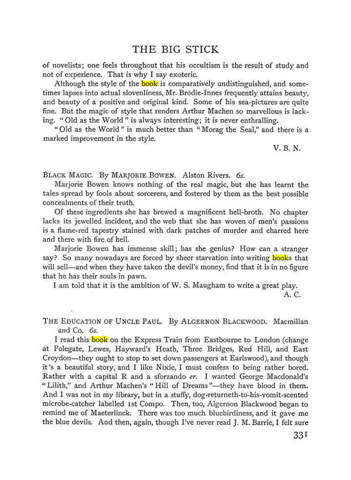 Original scan of The Equinox (Volume I, Number IV), PDF page 349