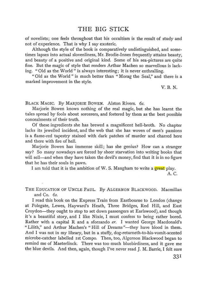 Original scan of The Equinox (Volume I, Number IV), PDF page 349