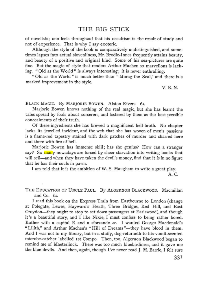 Original scan of The Equinox (Volume I, Number IV), PDF page 349